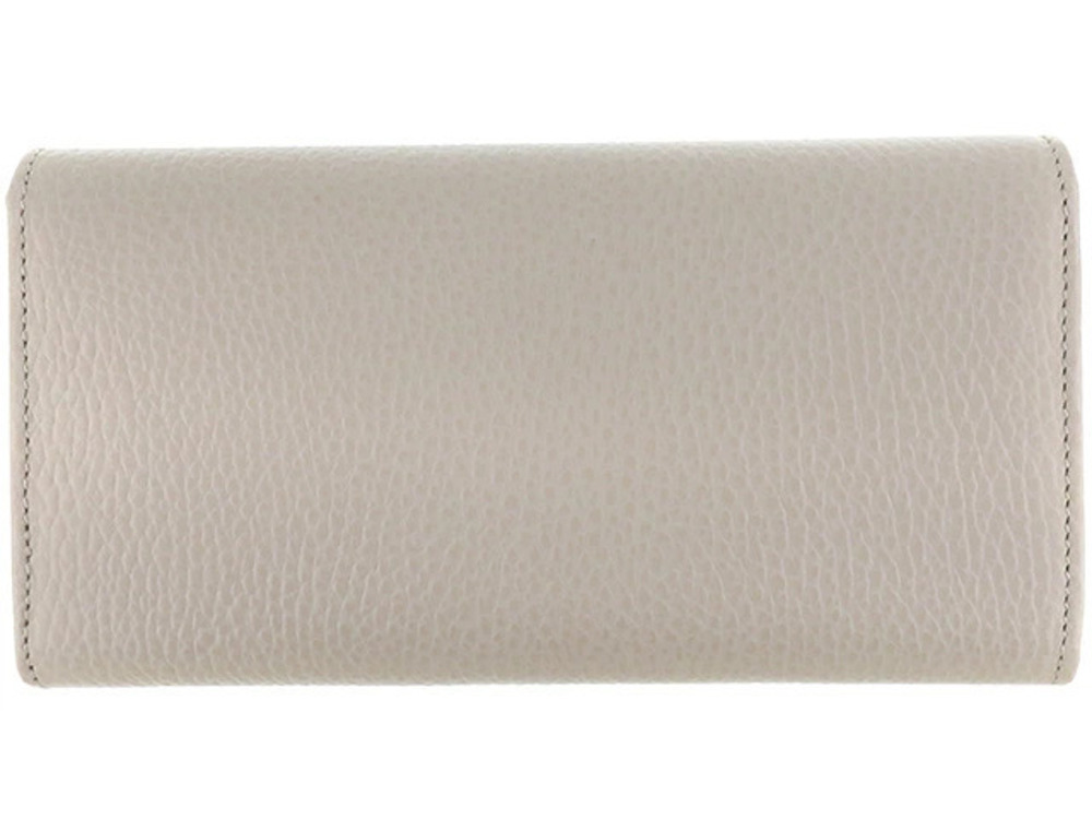 Gucci Pink Double Continental Leather G Wallet Gray Long Pink Gray
